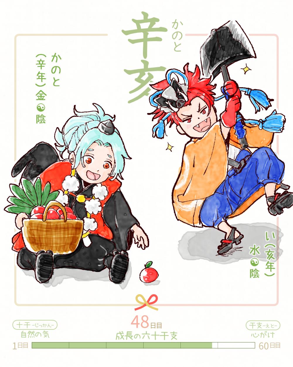 今日は #辛亥 (かのとい)の日