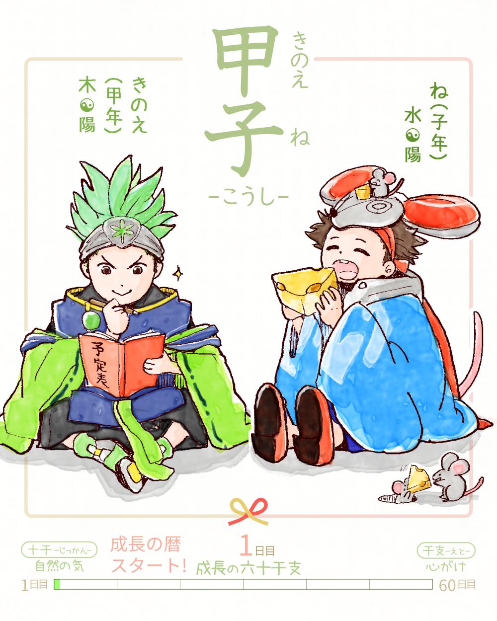 今日は #甲子 (きのえね)の日