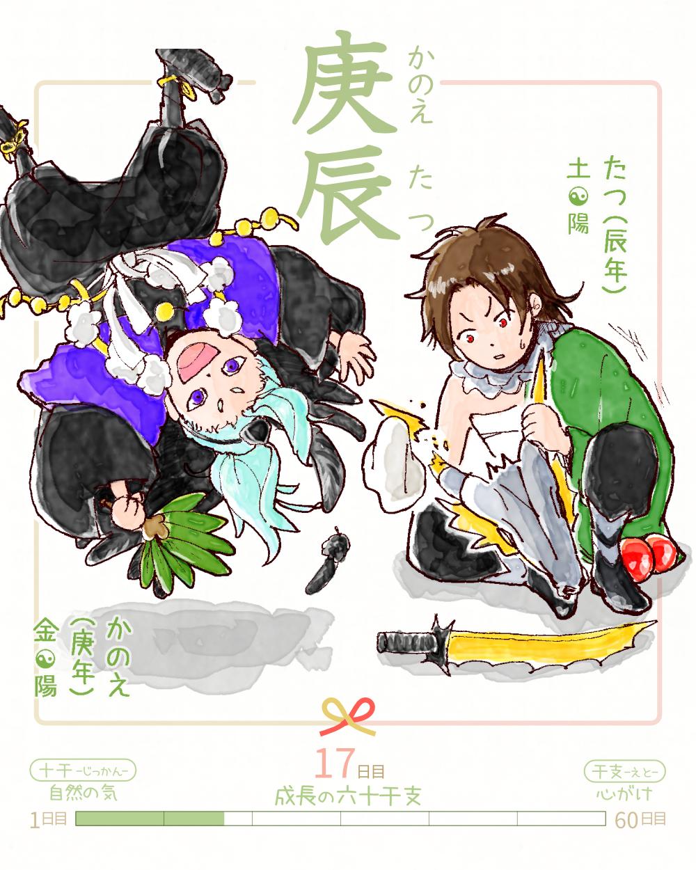 今日は #庚辰 (かのえたつ)の日