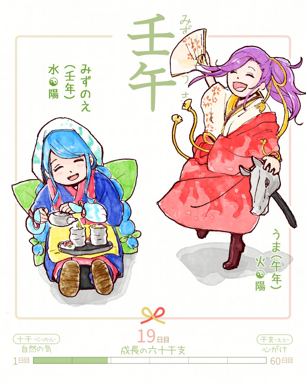 今日は #壬午 (みずのえうま)の日