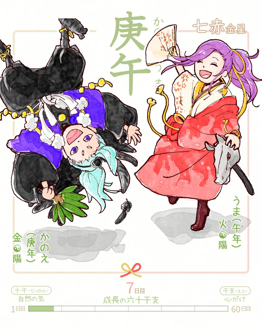 今日は #庚午 (かのえうま)の日