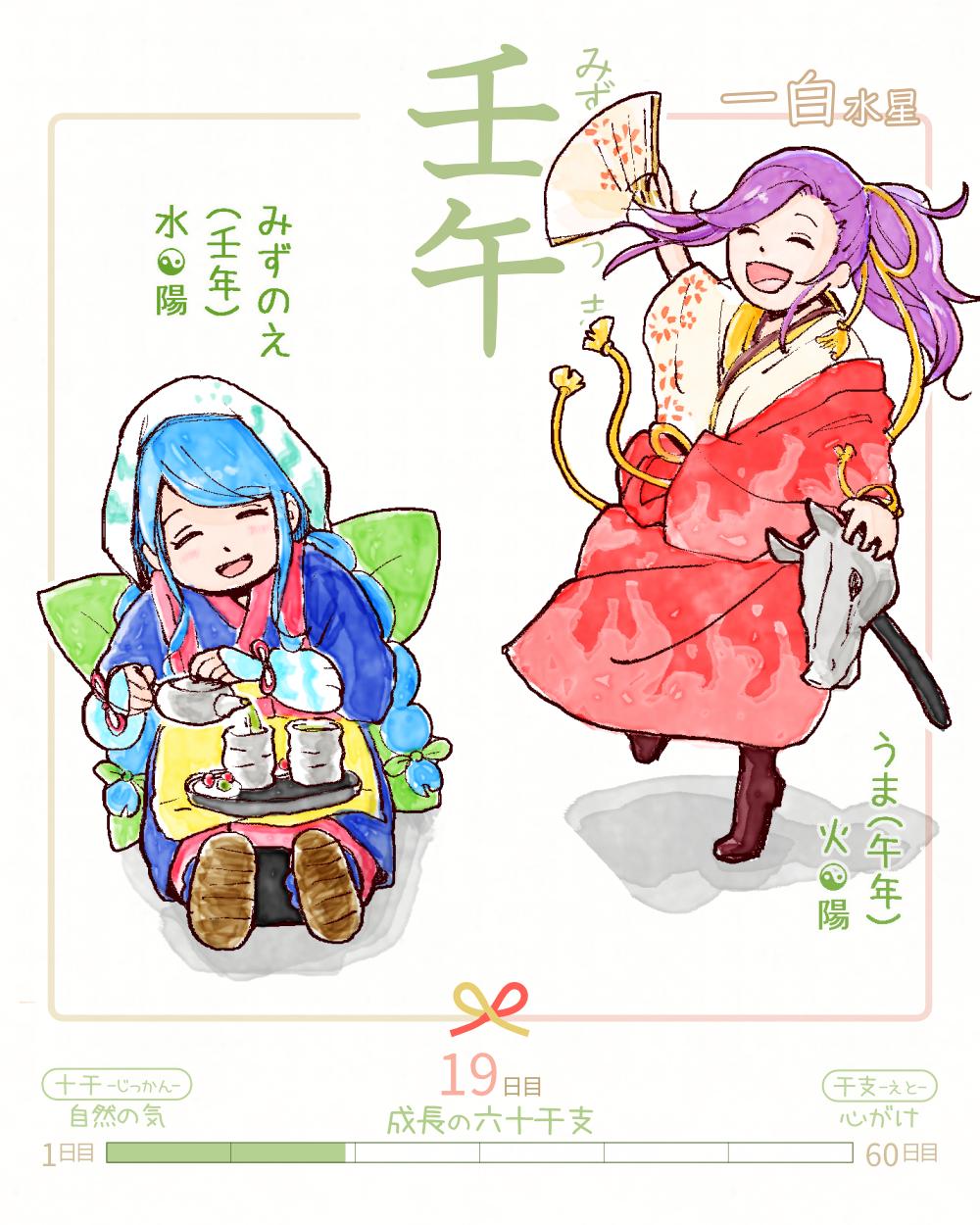 今日は #壬午 (みずのえうま)の日