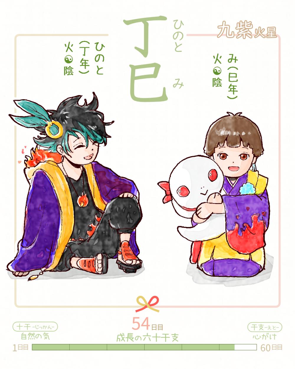 今日は #丁巳 (ひのとみ)の日